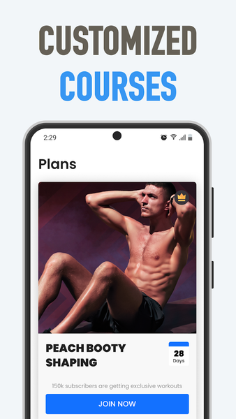 CRUNCH - Six Pack in 30 Days - Image screenshot of android app