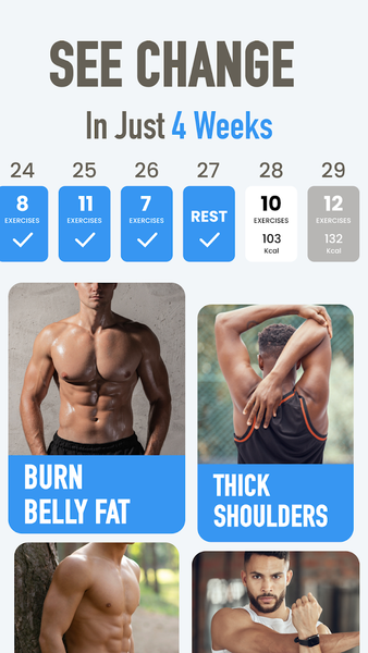 7 Minute Abs & Core Workouts - Image screenshot of android app