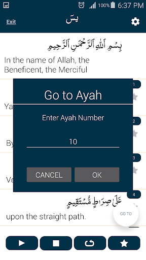 Surah Yaseen - يٰسٓ - Image screenshot of android app