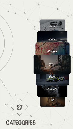 Unique Wallpaper - Wall X - عکس برنامه موبایلی اندروید