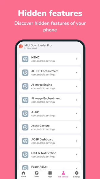 MIUI Downloader Enhanced - Image screenshot of android app