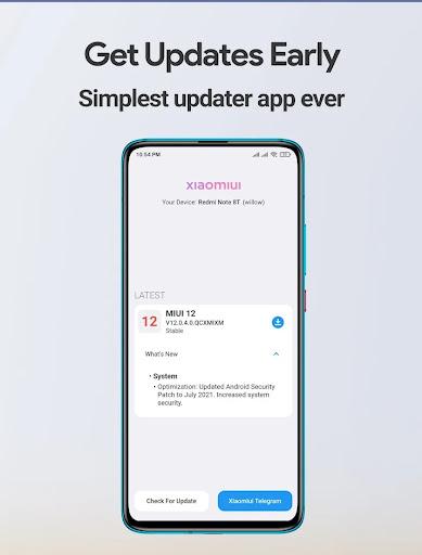 MIUI Updater - عکس برنامه موبایلی اندروید