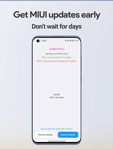 MIUI Updater - Image screenshot of android app