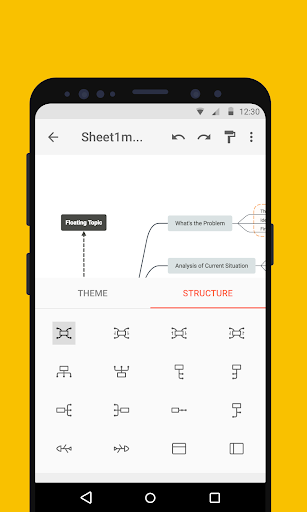 Xmind: Mind Map & Brainstorm - عکس برنامه موبایلی اندروید