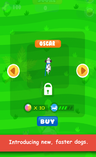 Doggie Run : dog running game! - عکس برنامه موبایلی اندروید