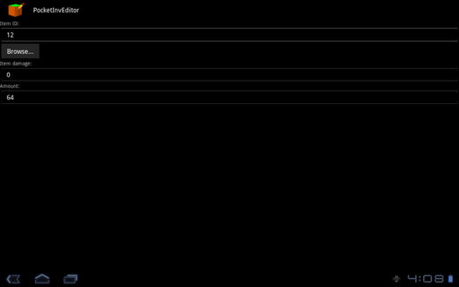 PocketInvEditor - عکس برنامه موبایلی اندروید