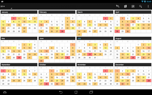 Business Calendar - عکس برنامه موبایلی اندروید