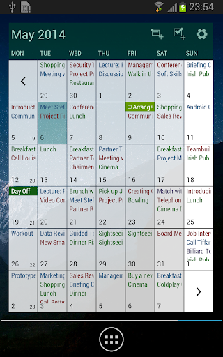 Business Calendar - عکس برنامه موبایلی اندروید