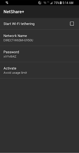 NetShare+  Wifi Tether - عکس برنامه موبایلی اندروید