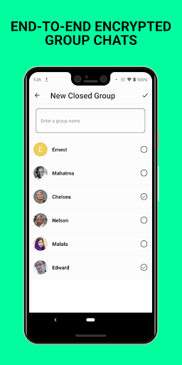 Session - پیام رسان سشن - عکس برنامه موبایلی اندروید