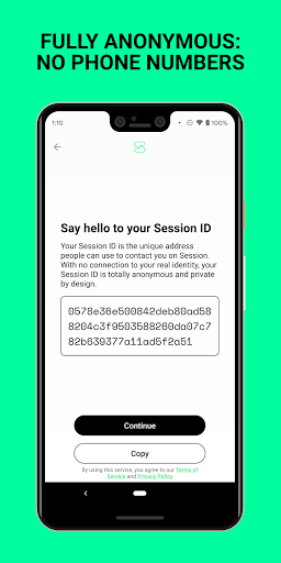 Session - Private Messenger - Image screenshot of android app