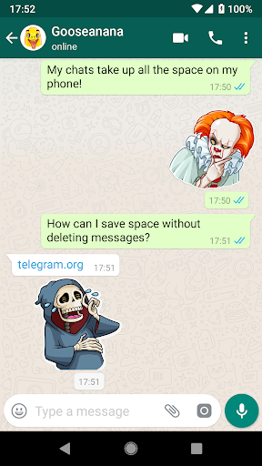 WAstickerApps Horror and Fear Stickers - عکس برنامه موبایلی اندروید