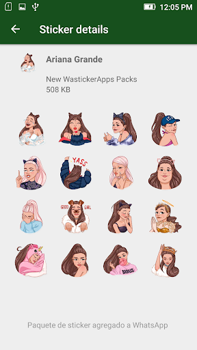 🎤New Stickers of Singers WAstickerapps Memes - Image screenshot of android app
