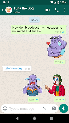 WASticker Superheros Memes - Image screenshot of android app