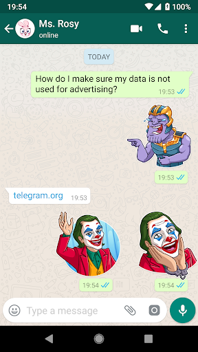 WASticker Superheros Memes - Image screenshot of android app