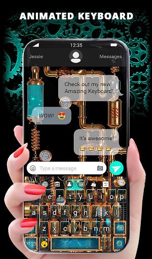 3D Wallpaper Steampunk Energy - Image screenshot of android app