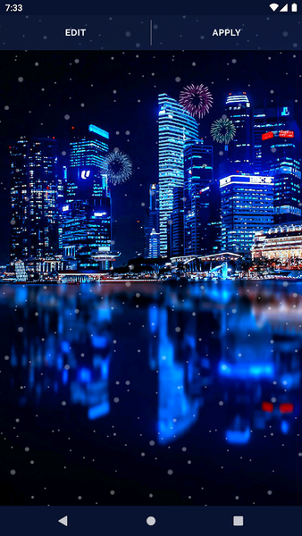 Fireworks Live Wallpaper - عکس برنامه موبایلی اندروید