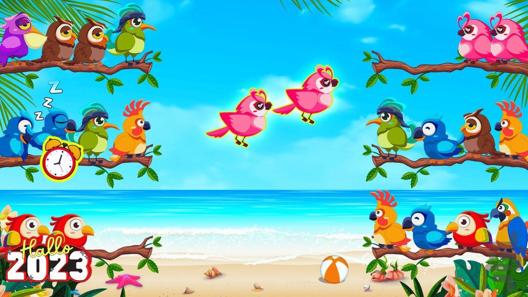 Sort Bird Puzzle - عکس بازی موبایلی اندروید