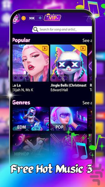 Piano Beat Tiles - عکس بازی موبایلی اندروید