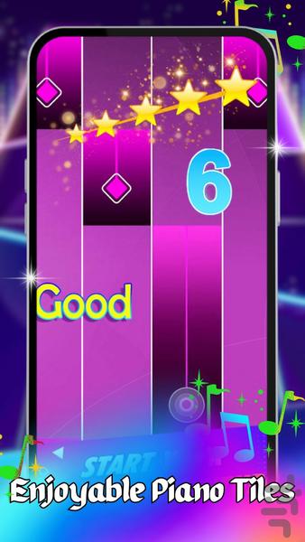 Piano Beat Tiles - عکس بازی موبایلی اندروید