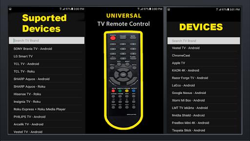 Universal Free TV Remote Control For Any LCD - عکس برنامه موبایلی اندروید