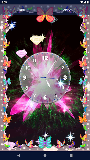 Diamond Crystal Live Wallpaper - Image screenshot of android app