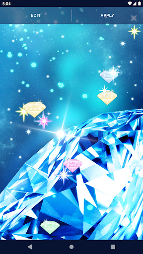 Diamond Crystal Live Wallpaper - عکس برنامه موبایلی اندروید