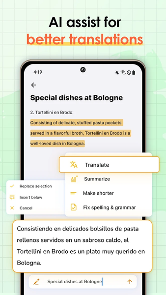 AI Notes & Transcribe Memo - عکس برنامه موبایلی اندروید