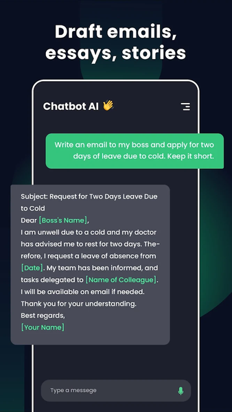 Chatbot AI - Chat & Ask AI - عکس برنامه موبایلی اندروید
