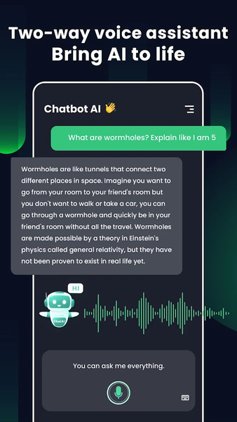 Chatbot AI - Chat & Ask AI - عکس برنامه موبایلی اندروید