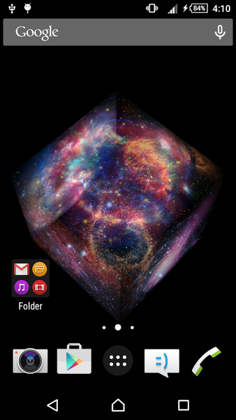 Astronomy 3D Live Wallpaper - Image screenshot of android app