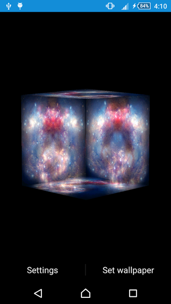 Astronomy 3D Live Wallpaper - Image screenshot of android app