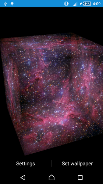 Astronomy 3D Live Wallpaper - Image screenshot of android app