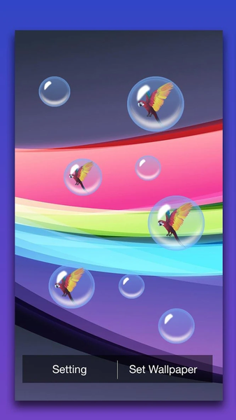 Curve Live Wallpaper - Image screenshot of android app
