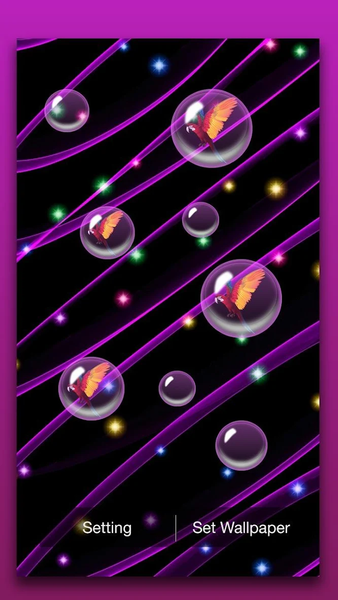 Glitter Live Wallpaper - عکس برنامه موبایلی اندروید