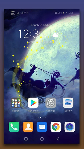 Christmas Live Wallpaper - Image screenshot of android app