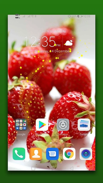 Strawberry Live Wallpaper - عکس برنامه موبایلی اندروید
