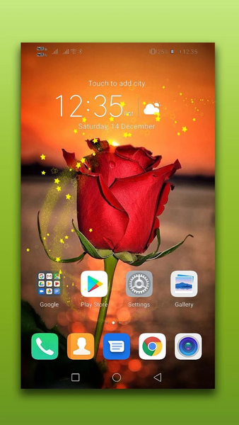 ۳D Rose Live Wallpaper - عکس برنامه موبایلی اندروید