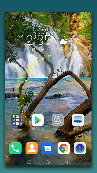 Waterfall Live Wallpaper - Image screenshot of android app