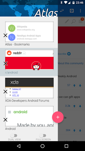 Atlas Web Browser - Image screenshot of android app