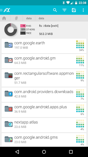 File Explorer (Root Add-On) - Image screenshot of android app