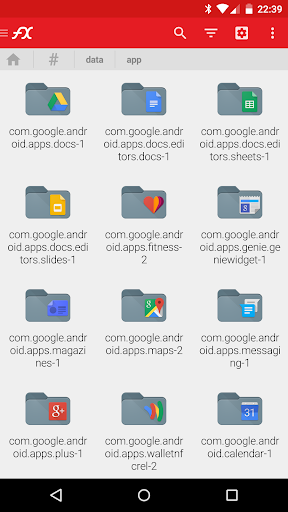 File Explorer (Root Add-On) - Image screenshot of android app