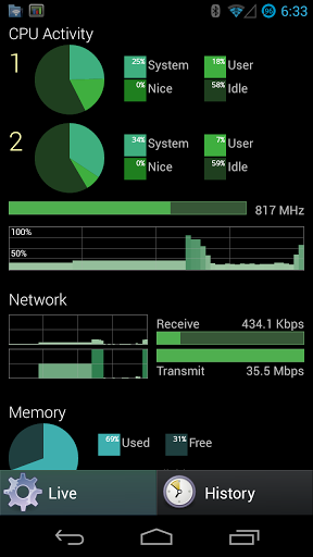 SystemPanel Lite - Image screenshot of android app