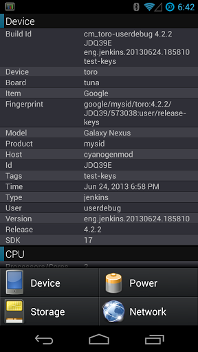 SystemPanel Lite - Image screenshot of android app