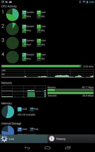 SystemPanel Lite - Image screenshot of android app