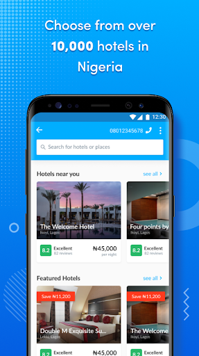 Hotels.ng - Hotels in Nigeria - عکس برنامه موبایلی اندروید