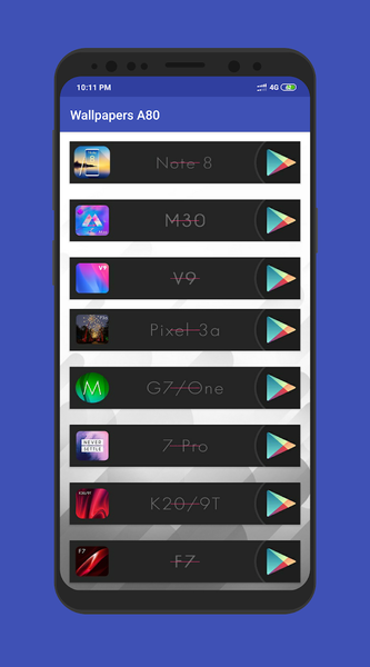 Wallpapers A۷۱ - عکس برنامه موبایلی اندروید