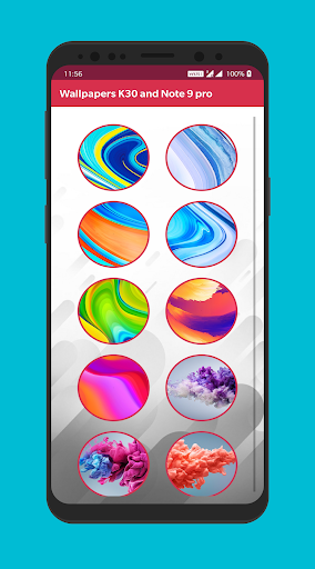 Wallpaper Redmii Note 9 Pro and K30 Pro - Image screenshot of android app