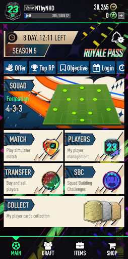 NHDFUT 23 Draft & Packs - Gameplay image of android game