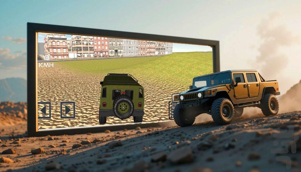 بازی ماشین آفرود | ماشین بازی - عکس بازی موبایلی اندروید